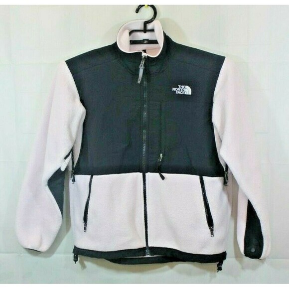The North Face Denali Fleece Jacket Black Pink Full Zip Womens Size Small - Picture 1 of 4